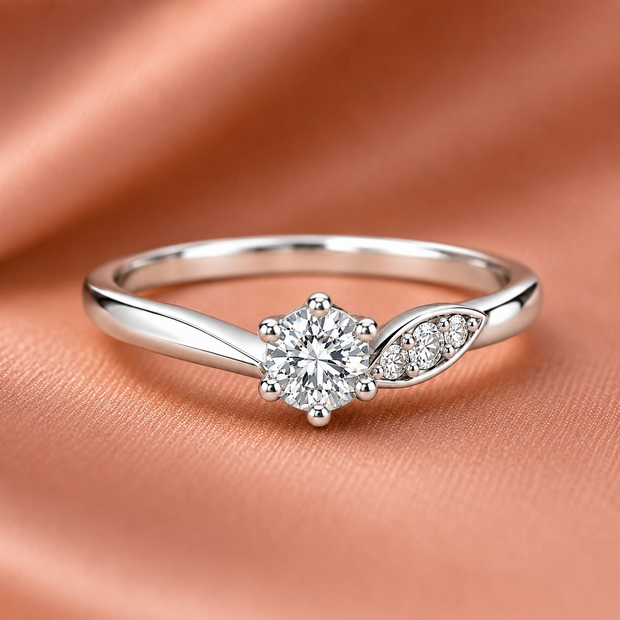 Graceful Asymmetric Accent Ladies Band