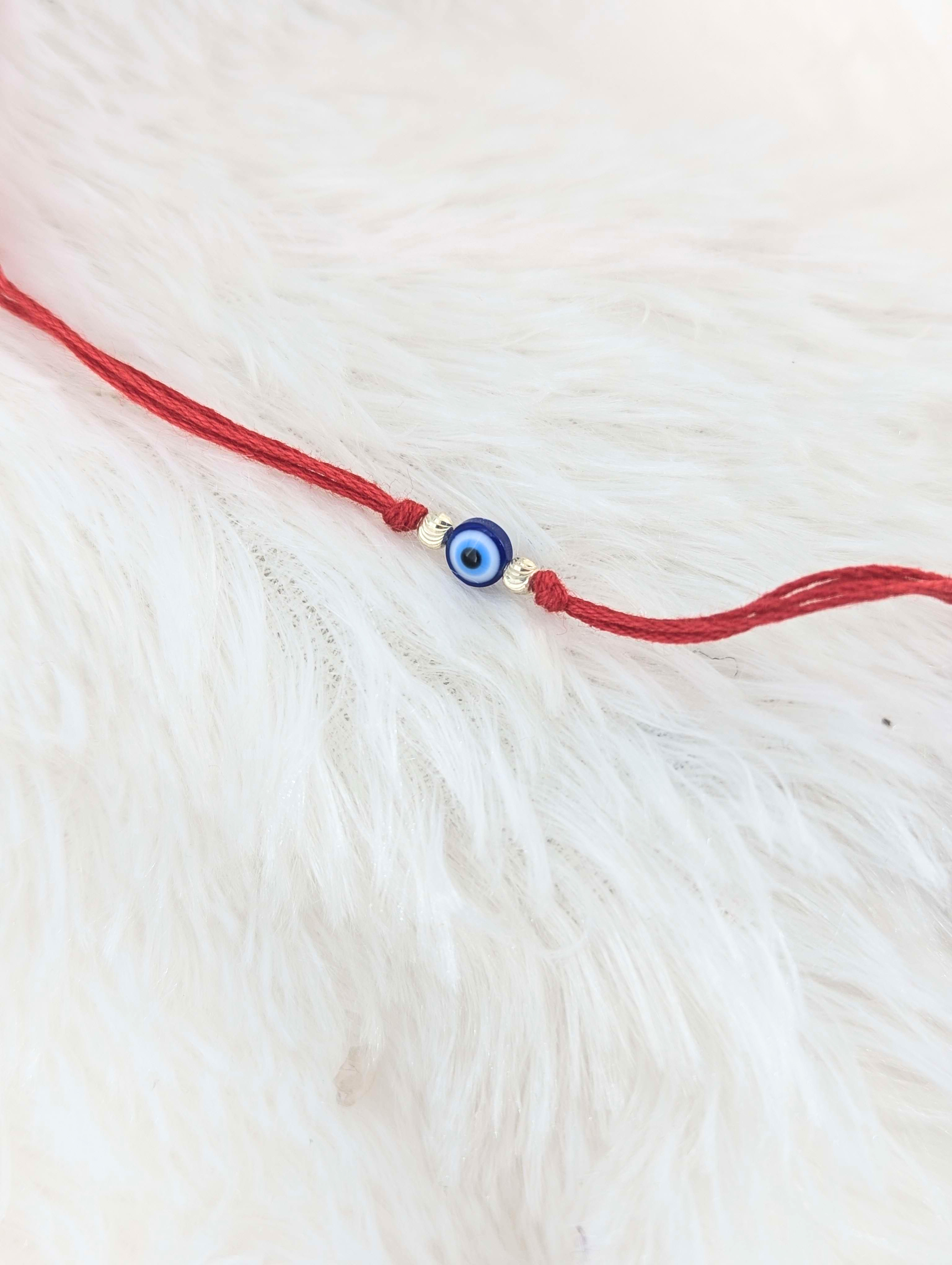 Minimalist Protective Evil Eye Rakhi