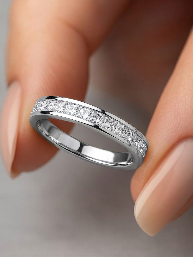 Classic Princess-Cut Channel Band