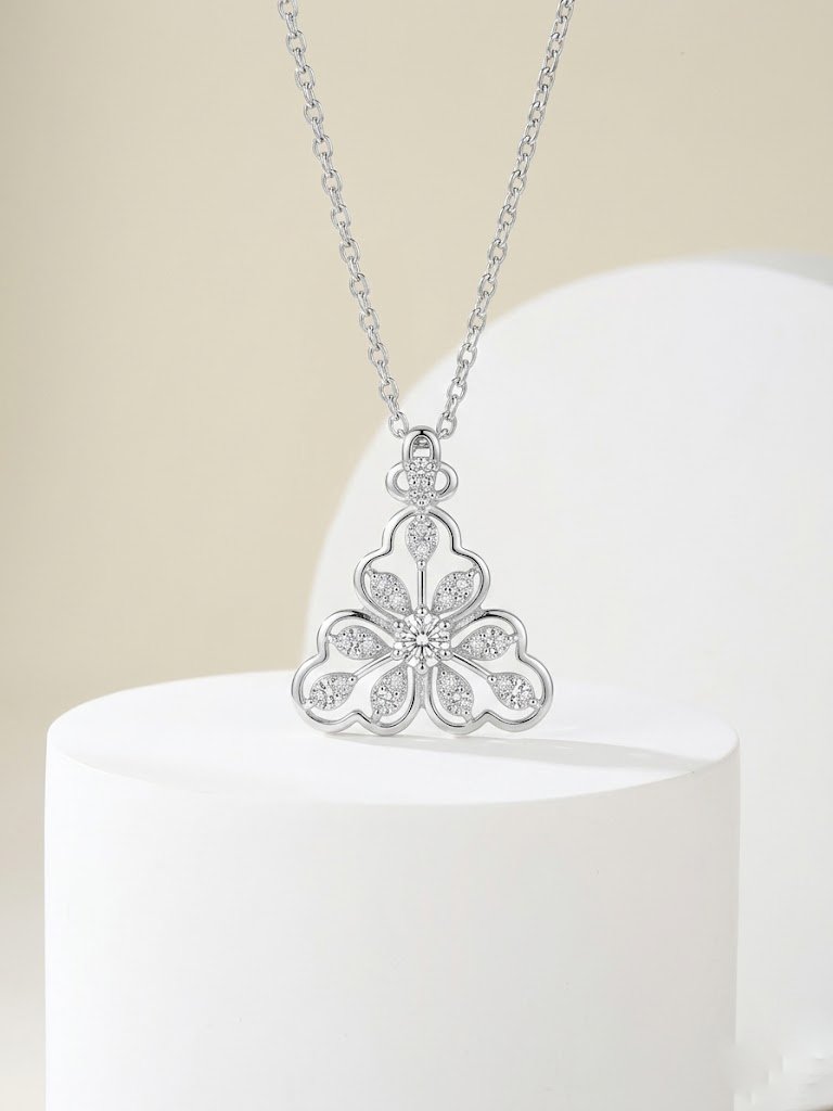 Intricate Floral Motif Pendant
