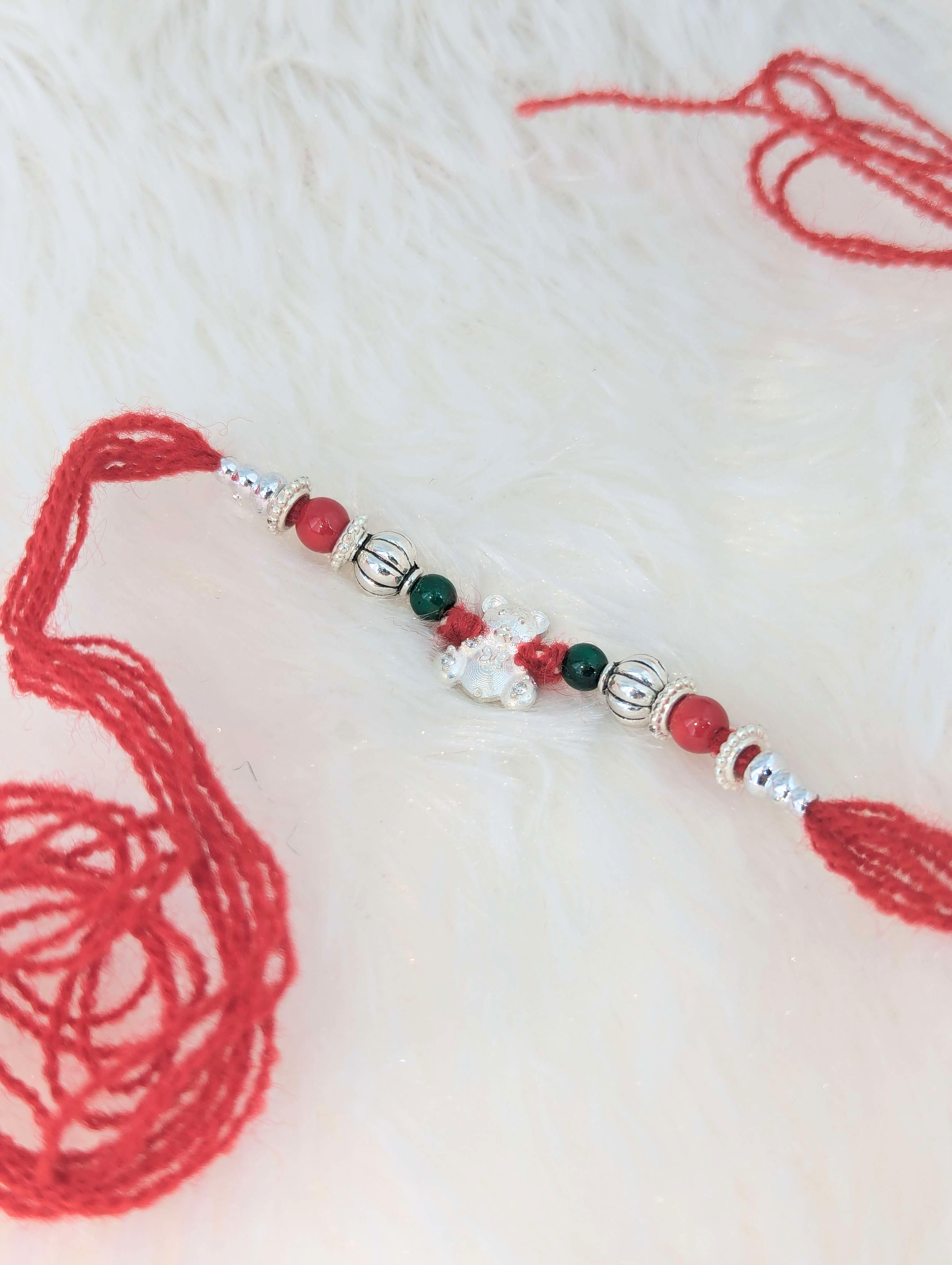Playful Teddy Bear Festive Rakhi
