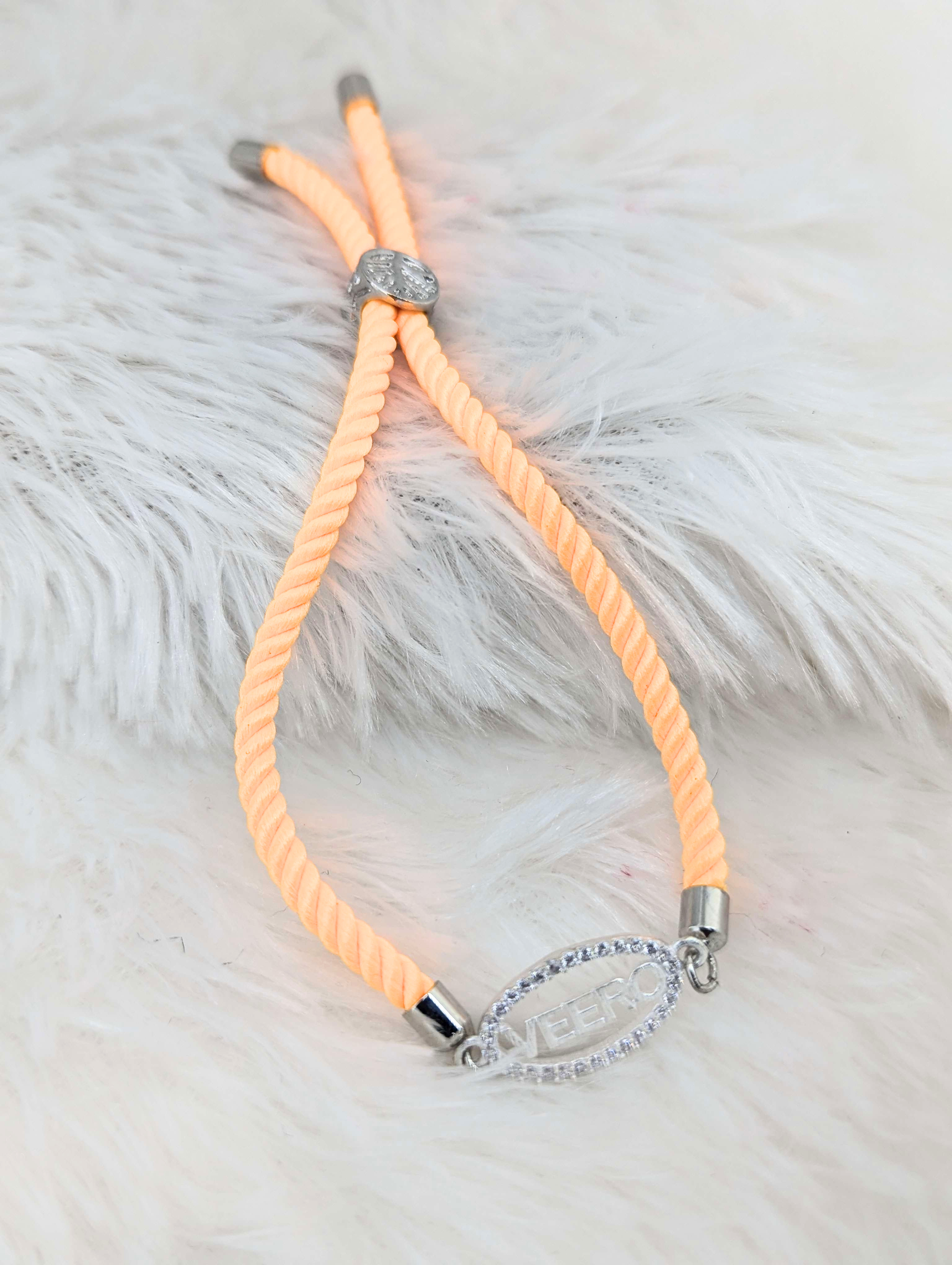 Customizable "Veero" Sterling Silver Bracelet