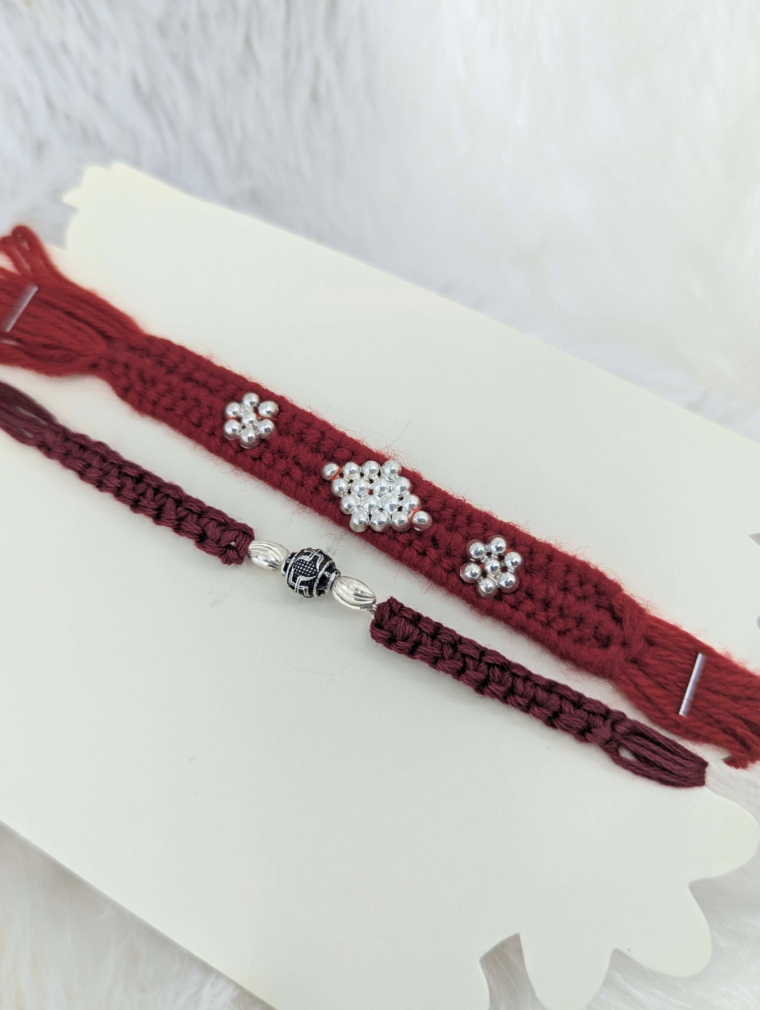 Handcrafted Festive Bracelet Duo