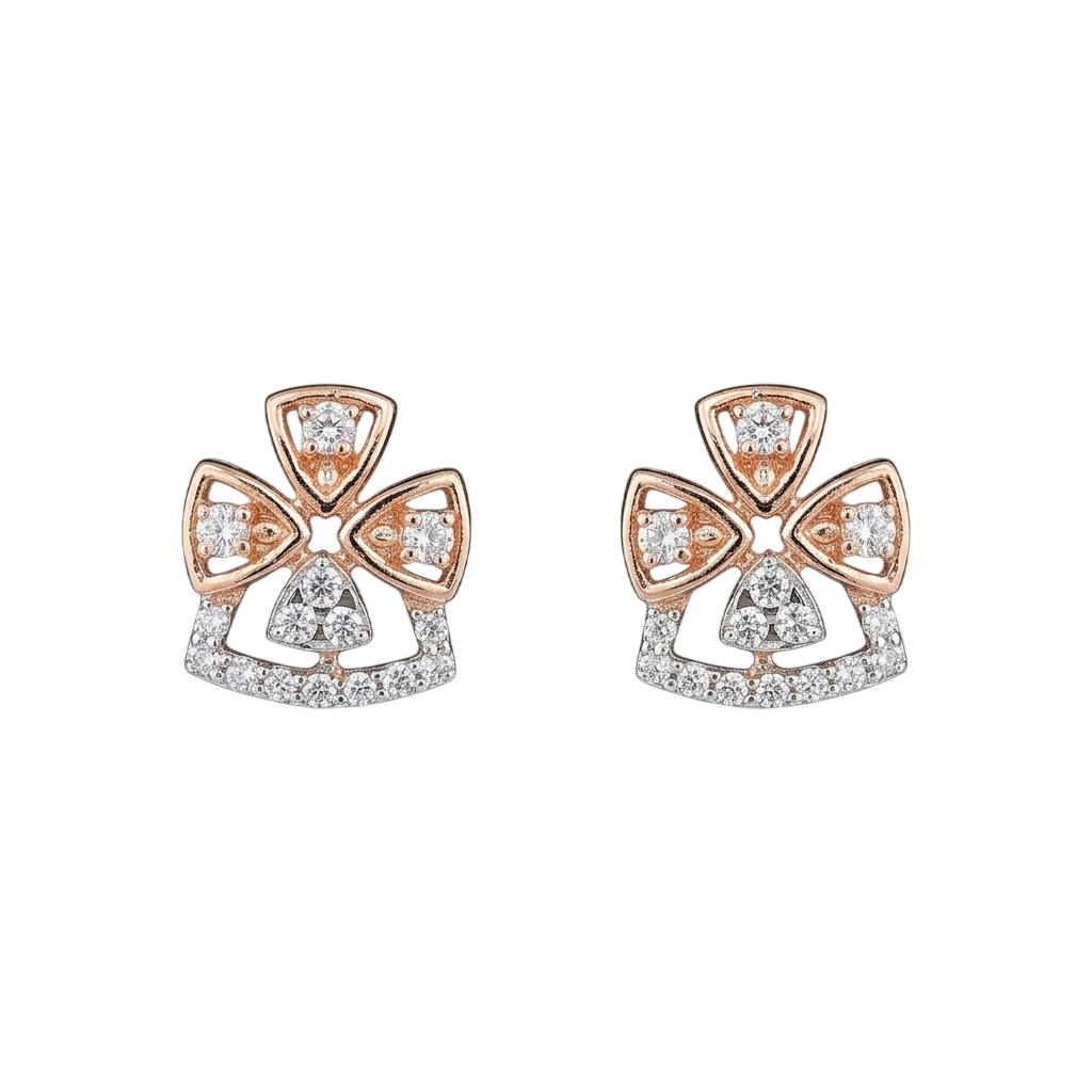 Triangular Geometric Stud Earrings