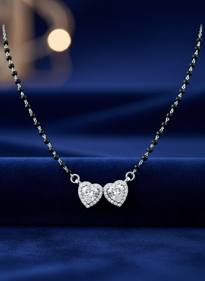 Amara Twin Heart Mangalsutra