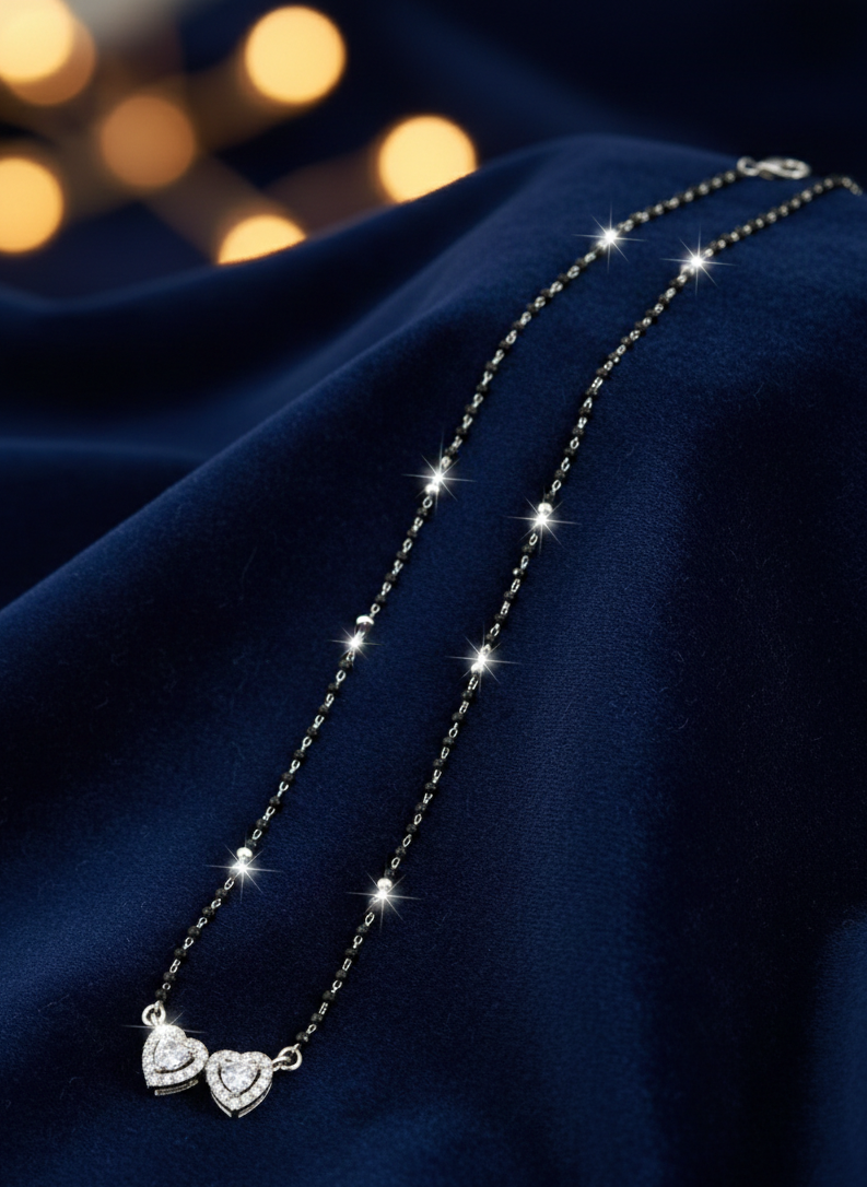 Amara Twin Heart Mangalsutra