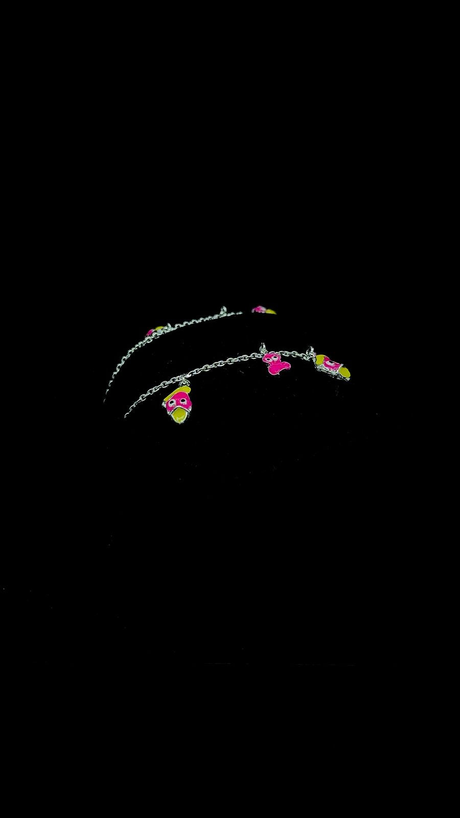 Cartoon Enamel Charm Payal