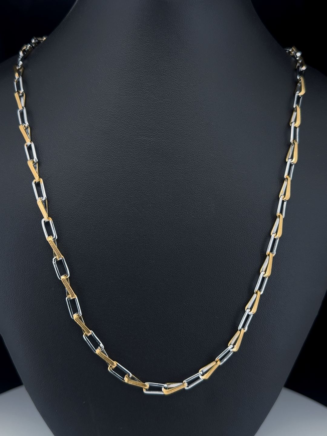 Two-Tone Gents Link Chain