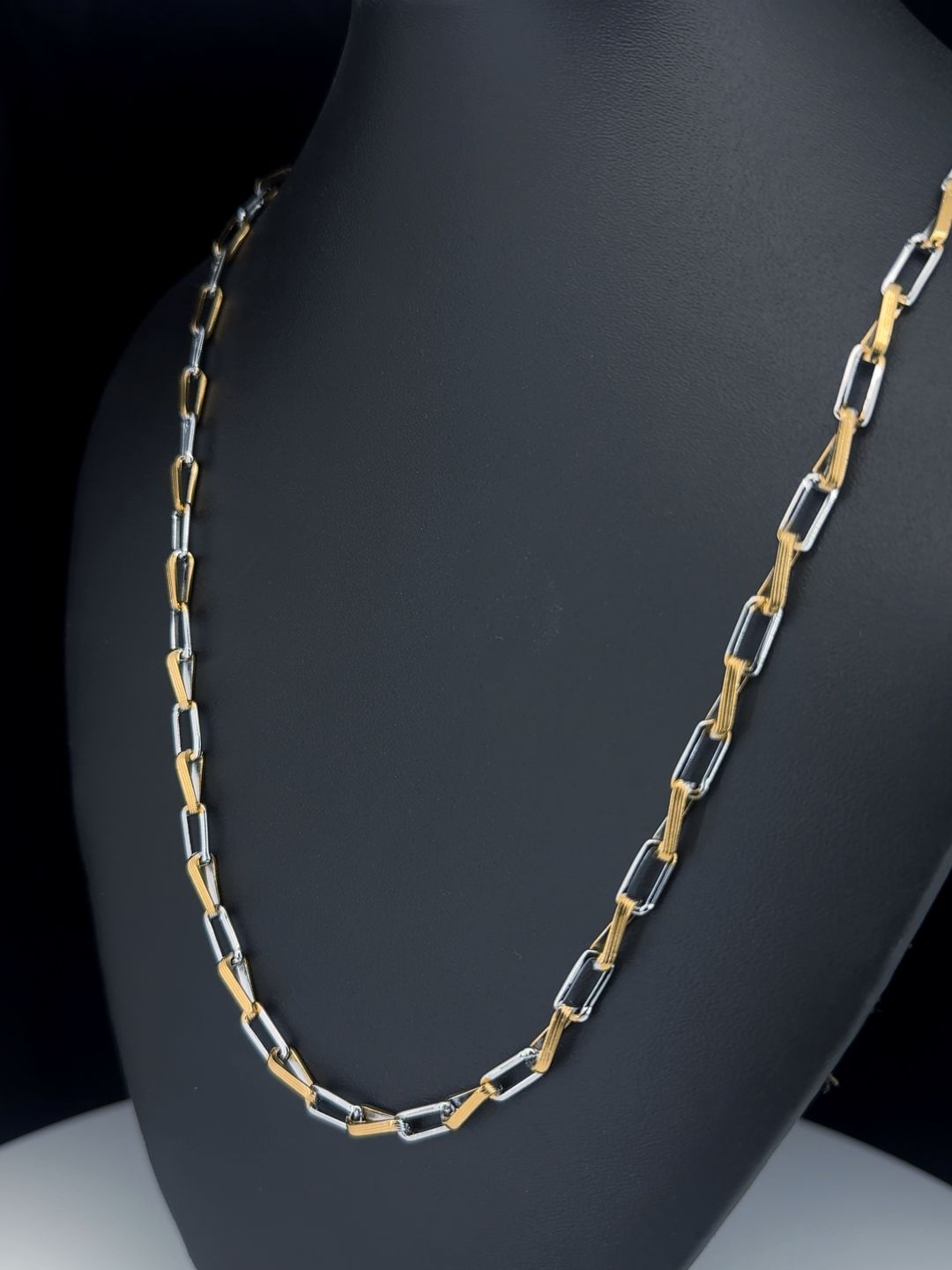 Two-Tone Gents Link Chain
