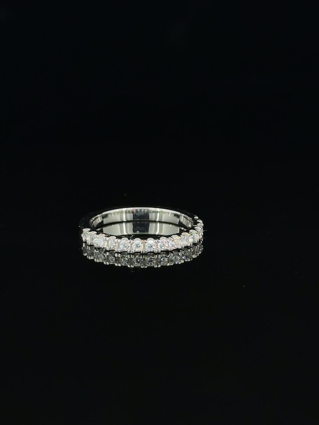 925 Sterling Silver Sparkle Ring