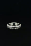 925 Sterling Silver Sparkle Ring