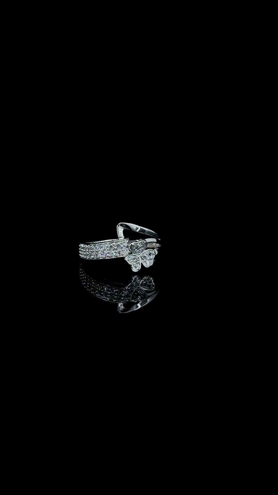 Butterfly Silver Ring