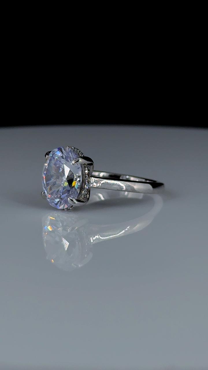 Crown Radiance 925 Silver Ring