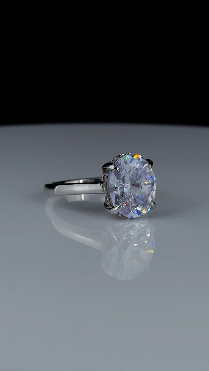 Crown Radiance 925 Silver Ring