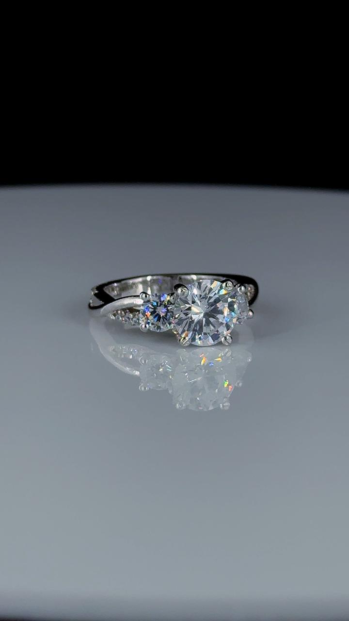 Royal Sparkle 925 Silver Ring
