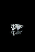 Love Knot Heart 925 Silver Ring