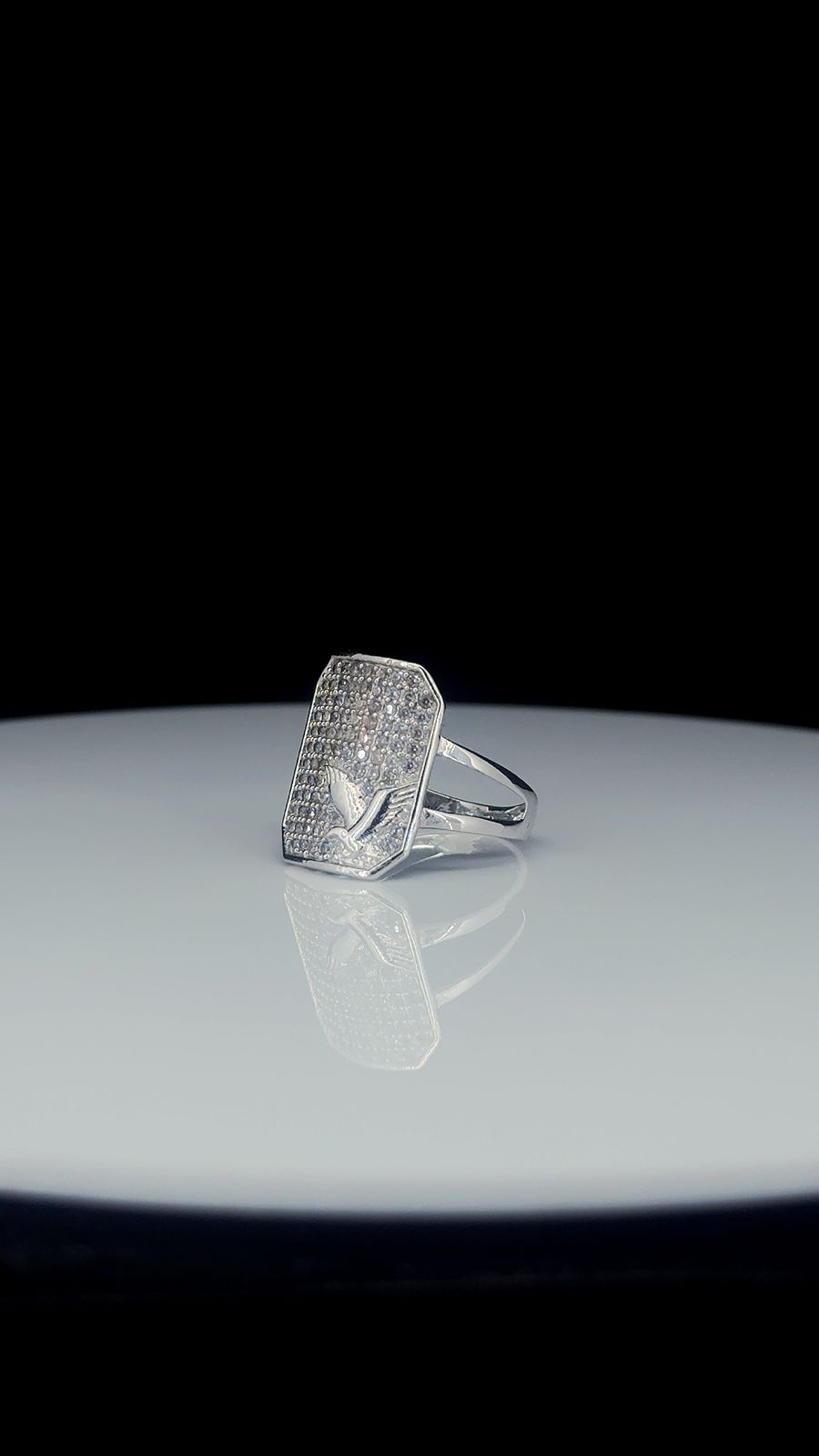 Imperial Frost Signet Ring