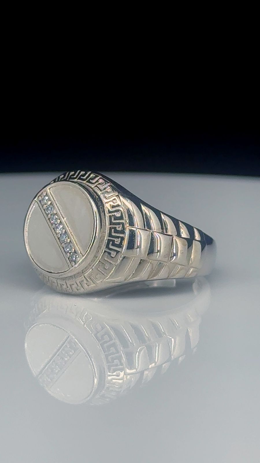 Royal Crest Medallion Ring