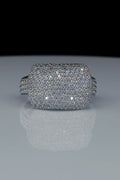 Royal Glacier Pave Ring