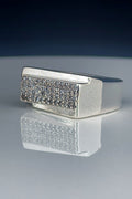 Monarch Bar Pave Ring