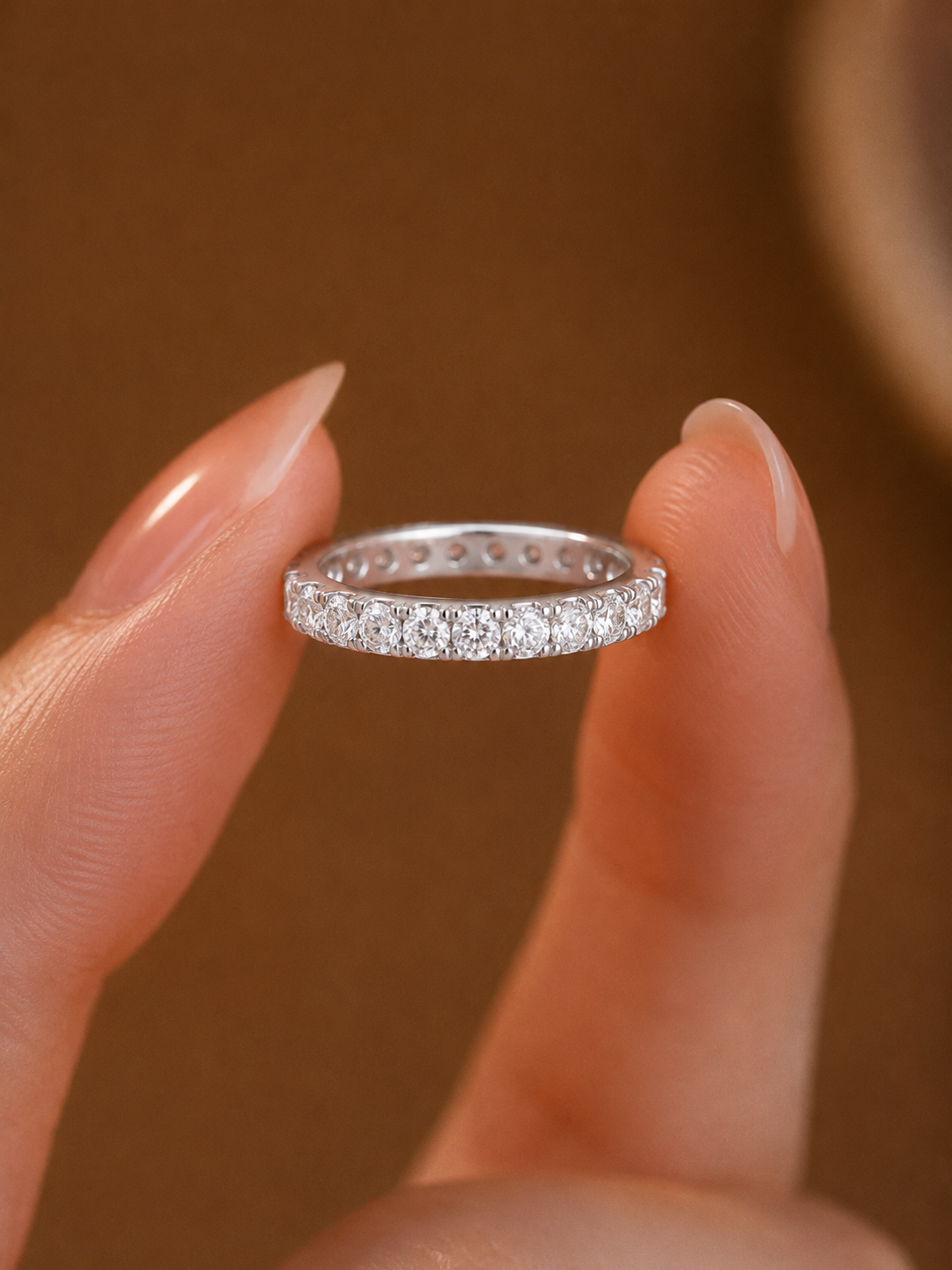 Classic Eternity Diamond Ladies Band