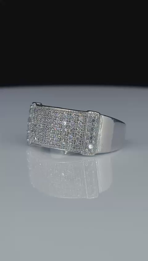 Imperial Ice Pave Ring