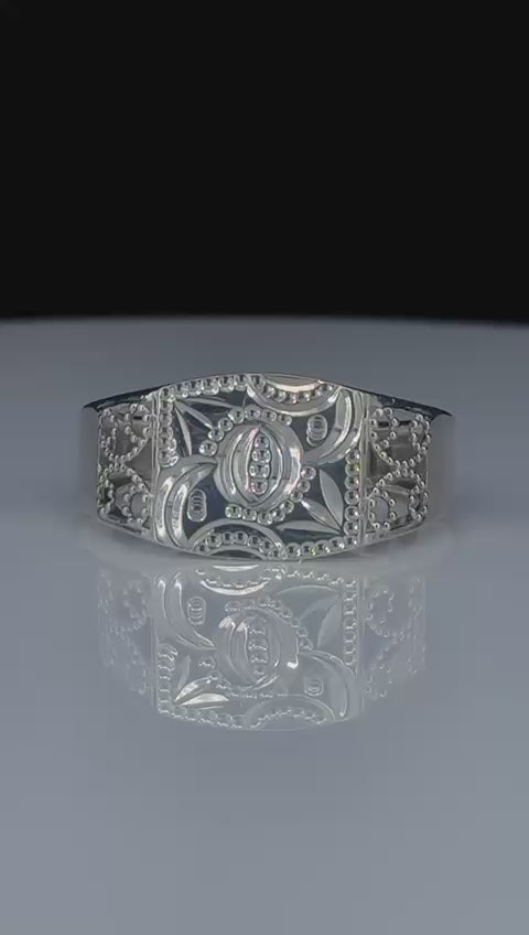 Imperial Crest Signet Ring